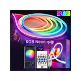 İdragon Rohs 5V Rgb Neon Şerit Led Lamba 10M Telefon Ve Kumanda İle Kontrol Sınırsız Renk Tak Çalıştır