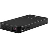 İdragon S90 Mini Taşınabilir DLP Projeksiyon Cihazı, Android 9, 100 ANSI, WiFi, Bluetooth, Dahili Bataryalı Cep Projektörü - Siyah