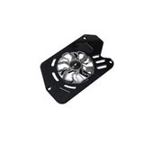 idragon Sym Aksesuar Jet X 125 Modifiye Radyatör Koruma Kapağı (Gümüş Gri) Metal Parça