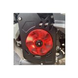 idragon Sym Aksesuar Jet X 125 Modifiye Radyatör Koruma Kapağı (Kırmızı) Metal Parça