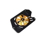 idragon Sym Aksesuar Jet X 125 Modifiye Radyatör Koruma Kapağı (Sarı) Metal Parça