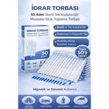 İdrar Torbası Steril Medikal İdrar Toplama Torbası 50 Adet