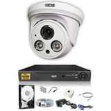 Ids - 1 Kameralı 5 Mp Sony Lensli 1080P Full HD Güvenlik Kamerası Sistemi - Cepten İzle - 250 Iç
