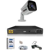 IDS 1 Kameralı Set - 5 Mp Sony Lensli Full HD Gece Görüşlü Güvenlik Kamerası Sistemi 320 Dış