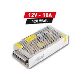 Ids - 12v 10a Fanlı Metal Kasa Adaptör - Profesyonel A Kalite Tam Yük