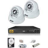 Ids - 2 Kameralı 5mp Sony Lensli 1080p Fullhd Güvenlik Kamerası Sistemi - Cepten İzle - 250 İç