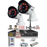 IDS 2 Kameralı Set - 5 Mp Sony Lensli Full HD Gece Görüşlü Güvenlik Kamerası Sistemi - 320 Dış