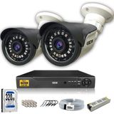 Ids - 2 Kameralı Set - 5mp Sony Lensli Full Hd Gece Görüşlü Su Geçirmez Cepten Izle - Güvenlik Kamerası Sistemi