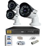 IDS 3 Kameralı Set - 5 Mp Sony Lensli Full HD Gece Görüşlü Güvenlik Kamerası Sistemi - Cepten Izle