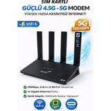 IDS 4g Sim Kartlı Modem - Wıfı6 Bağlantı - 2.4ghz - 150MPBS - Her Yere Taşıyın Her Yerde Kullanın