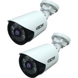 Ids 5mp Lensli 1080P Fullhd Ahd Güvenlik Kamerası Kamera Sistemleri Için Gece Görüşlü Su Geçirmez 2 Adet