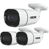 Ids 5mp Lensli 1080P Fullhd Ahd Güvenlik Kamerası Kamera Sistemleri Için Gece Görüşlü Su Geçirmez 3 Adet