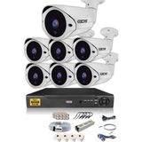Ids - 7 Kameralı 5 Mp Sony Lensli 1080P Full HD Güvenlik Kamerası Sistemi - Hard Disksiz