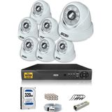 Ids - 7 Kameralı 5mp Sony Lensli 1080p Fullhd Güvenlik Kamerası Sistemi - Cepten İzle - 320 İç