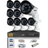 IDS 9 Kameralı Set - 5 Mp Sony Lensli Full HD Gece Görüşlü Güvenlik Kamerası Sistemi - Cepten Izle