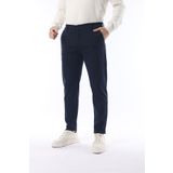 İDS COLLECTİON Erkek Likralı Kumaş Pantolon Mevsimlik Lacivert Slim Fit - Dört Cepli & Regular Siluet