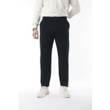 İDS COLLECTİON Erkek Likralı Kumaş Pantolon Mevsimlik Siyah Slim Fit - Dört Cepli & Regular Siluet