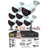 Ids - DS-2020HD-SET7-1TB7 Kameralı 5mp Sony Lensli 1080P Fullhd Güvenlik Kamerası Sistemi - Cepten Izle - 1tb Dış