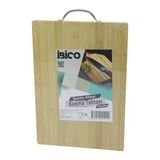 ieg™ 24X34 X 1.7CM LUX AHŞAP BAMBU KESİM PANOSU - KESME TAHTASI METAL KULPLU ()