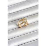 ieg™ 316L Çelik Gold Renk Düğüm Model Kadın Yüzük