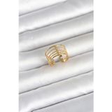 ieg™ 316L Çelik Gold Renk Vintage Model Kadın Yüzük - TJ-BYK4173
