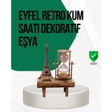 ieg™ Ahşap Kum Saati – Vintage Tasarımlı Masa Dekoru