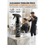 ieg™ Alüminyum Metal Berber Kuaför Su Spreyi Şişesi Profesyonel Saç Fısfısı 300 ML 723020