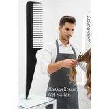ieg™ Bayan Kuaförü Saç Kesim Tarağı - Profesyonel Kuaför Kesim Tarağı Kuyruklu Saç Ayırm