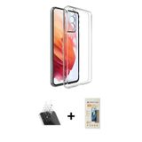 ieg™ Galaxy S23 Plus Kılıf Zirve Doku - Siyah 6D Mat Seramik Hayalet Nano Ekran Koruyucu + Şeffaf Ka