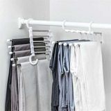 İeg™ Hareketli Dolap İçi Pantolon Kravat Şal Askı Sistemi Düzenleyici Katmanlı Askılık O