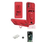 ieg™ iPhone 11 Kılıf Vadi Form Prime - Şeffaf 360 Full Body Arka Koruyucu + Yeşil Renkli Kamera Lens