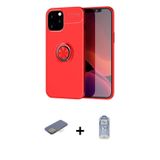 ieg™ iPhone 12 Pro Max Kılıf Yankı Form Prime - Siyah Joko Magic 5D Cam + Sarı Renkli Kamera Lens Ko