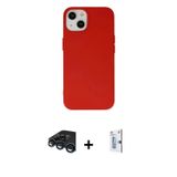 ieg™ iPhone 15 Pro Kılıf Ahenk Serisi - Siyah Bilvis 0.18mm Plus Cam Ekran Koruyucu + Lacivert Raze