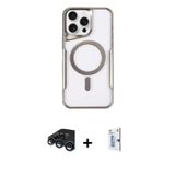 ieg™ iPhone 15 Pro Max Kılıf Yadigar Klasik Özel Seri - Siyah Bilvis 0.18mm Plus Cam Ekran Koruyucu