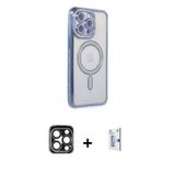 ieg™ iPhone 15 Pro Max Kılıf Zirve Doku Prime - Siyah Bilvis 0.18mm Plus Cam Ekran Koruyucu + Lacive