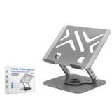 ieg™ Karbon Çelik 360 Derece Dönebilen Laptop Ve Tablet Standi - Gri HDX8017