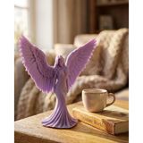 ieg™ Lila Melek Biblo 3D Dekoratif Angel Figür Ev Aksesuarı