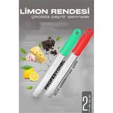 ieg™ Limon Rendesi - Uzun Peynir Çikolata Sarımsak Rendesi 2 li set 721979