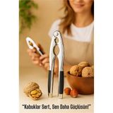 ieg™ Metal Ceviz Kıracağı – Kauçuk Tutma Yerli | Fındık, Ceviz, Badem İçin Ergonomik Kı