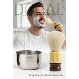 ieg™ Premium Tıraş Fırçası - %100 Domuz Kılı - Yoğun Köpük Pürüzsüz Tıraş