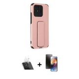 ieg™ Redmi 10C Kılıf Çekirdek Yansıma - Siyah 3D Antistatik Mat Seramik Nano Ekran Koruyucu + Şeffaf