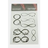 ieg™ Sonsuzluk Tattoo Dövme Sticker