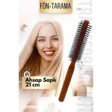 ieg™ Turk Fön Fırçası Ahşap Saplı Tarama Fırçası