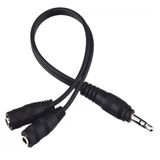 ienzaGenCables ienza 2 Kulaklık için Kulaklık Ayırıcı/Aux Splitter 1 in 2 Out / 1 Ses Jakı - 2 Hoparlör veya Kulaklık (3,5 mm TRS Erkek - 2 3,5 mm TRS Dişi)
