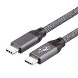 ienzaGenCables MNN, KYY, ARZOPA, InnoView, UPERFECT, c-force, ReHisk, ForHelp, HotYeah, VILVA, ViewSonic, VisionOwl ve Diğer Harici Taşınabilir Monitör için 6FT Uzun USB-C - USB-C (C - C) Şarj ve Video Ekran Kablosu