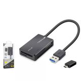 İetop C313 Usb Type-C 3.2 Gen1 All İn One Kart Okuyucu Cf Sd Microsd Ms 5 Gbps Siyah