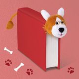 If Book Tails Kitap Ayracı Corgi - Çok Renkli