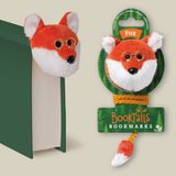 If Booktails Gözlüklü Pelüş Hayvan Figürlü Kitap Ayracı - Eğlenceli Çocuk ve Doğum Günü Hediyesi - Fox