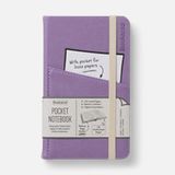 If V & A Bookaroo Journal Pocket A6 Çizgili Defter Aubergine - Mor