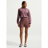 IF0230-502 W NSW CHILL FT HOODY Mürdüm Kadın Sweatshirt
